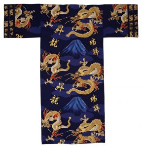 navy dragon yukata