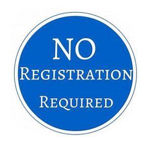 no registration required