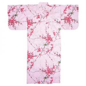 pink cherry blossom yukata in 100% cotton..