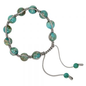 turquoise Shamballa bracelet