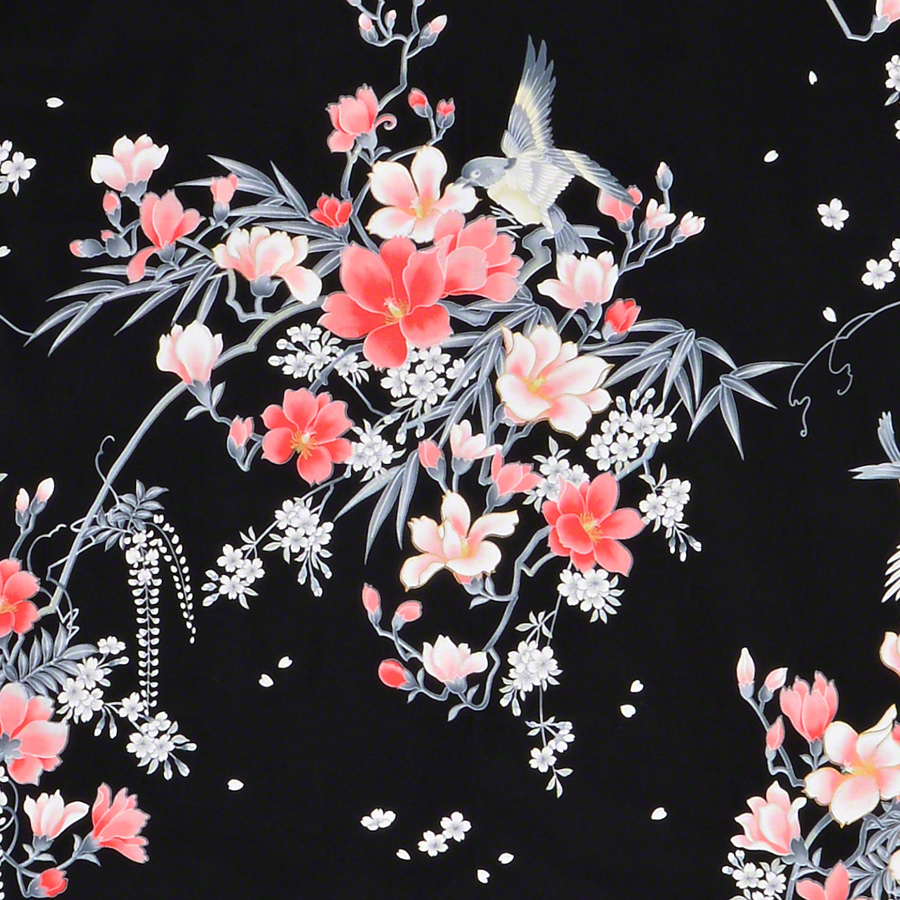 Cherry Blossom Kimono | Ladies Cotton Robe | Chopa