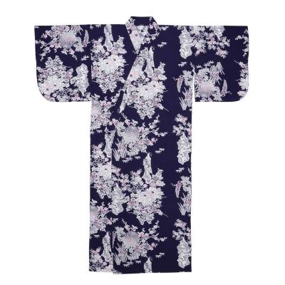 womens floral yukata robe from Japan