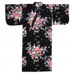 womens kimono pink blossom and sparrow in premium cotton