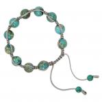 shamballa bracelet in turquoise