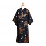 navy kimono