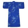 womens japanese yukata in cobalt blue