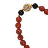 agate mala wrist bracelet