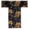 Men's cotton yukata with dragon and Mt Fuji design 