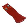 red toe socks for women with panda accents